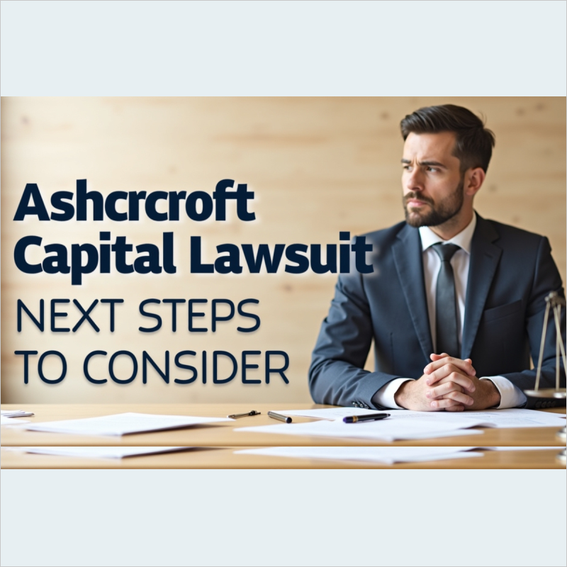 Ashcroft Capital Lawsuit: Updates, Allegations, Responses, And Future Steps
